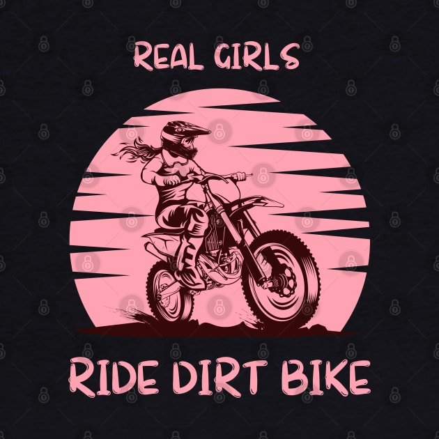 real girls ride dirt bike motocross lover by debageur